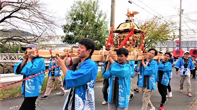 勧修寺八幡宮　お祭り