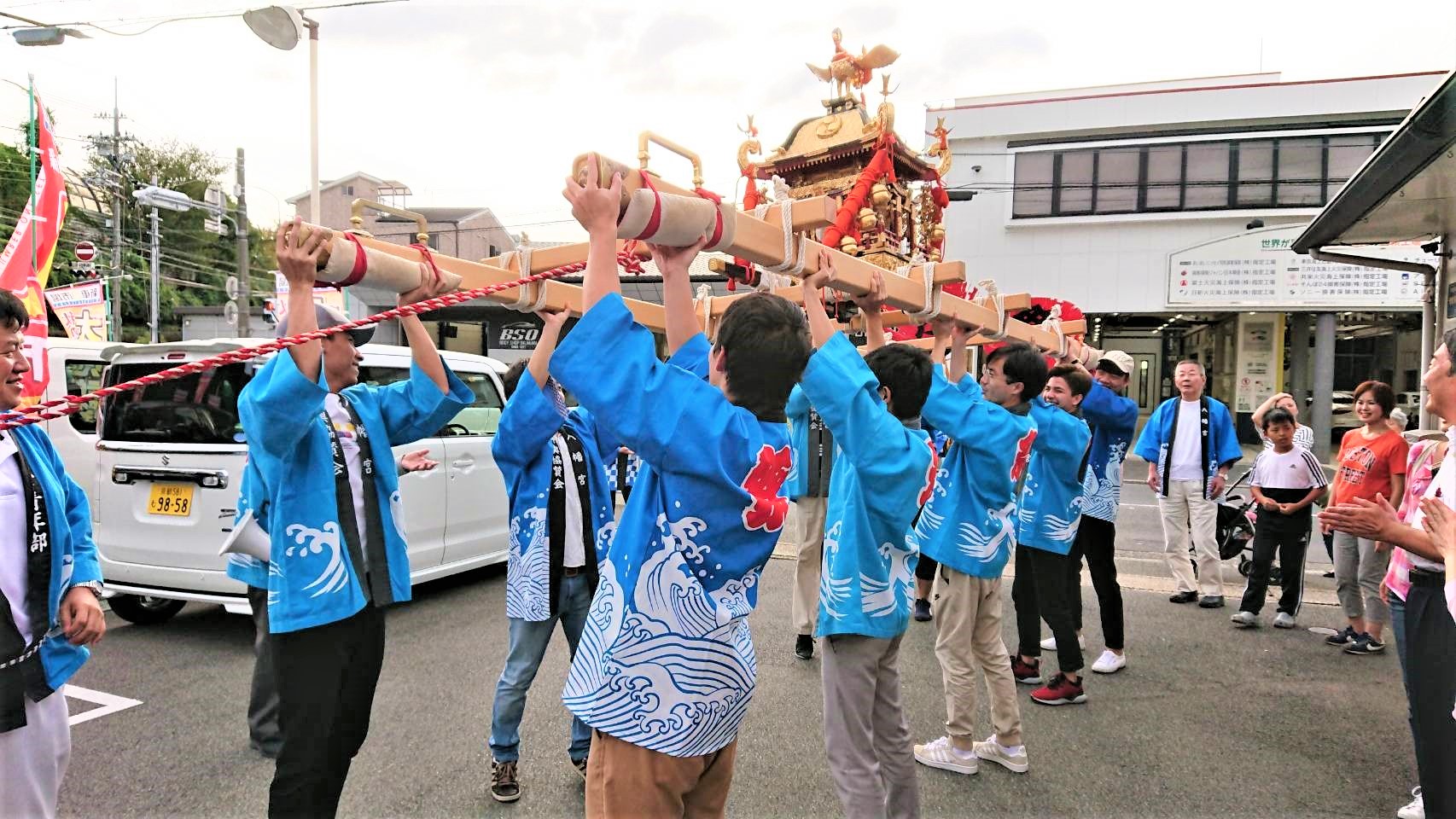 Festival at “Kanshuji-Hachimangu”